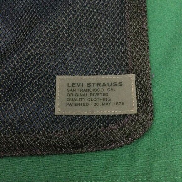 Levi Strauss & Co - Size Small - Colorblocked Blue & Green Winter Jacket - Picture 6 of 12